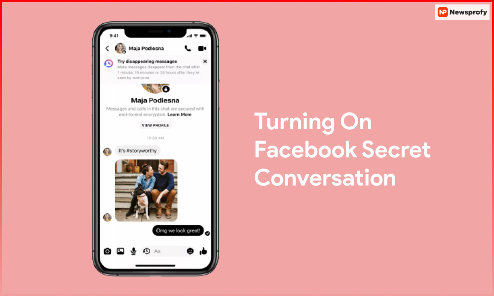 Turning On Facebook Secret Conversation